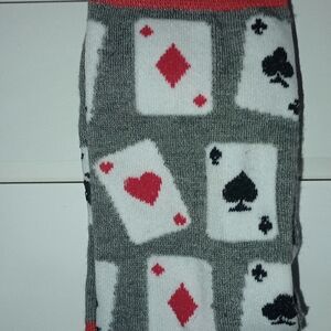 Playing card socks brand new